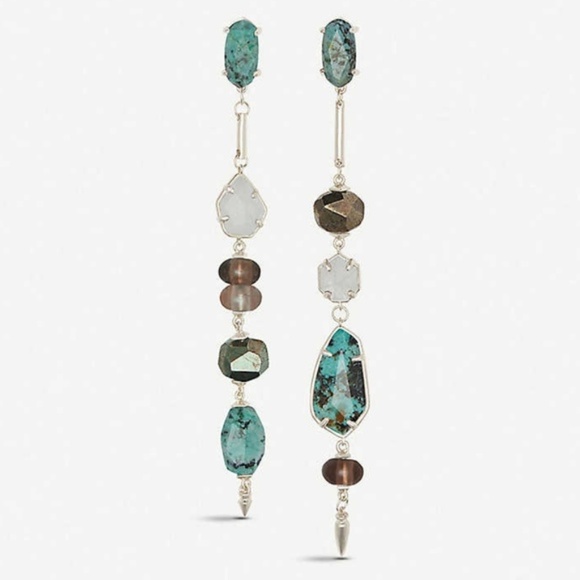 AUTH. Kendra Scott Asymmetrical Cosette Earrings